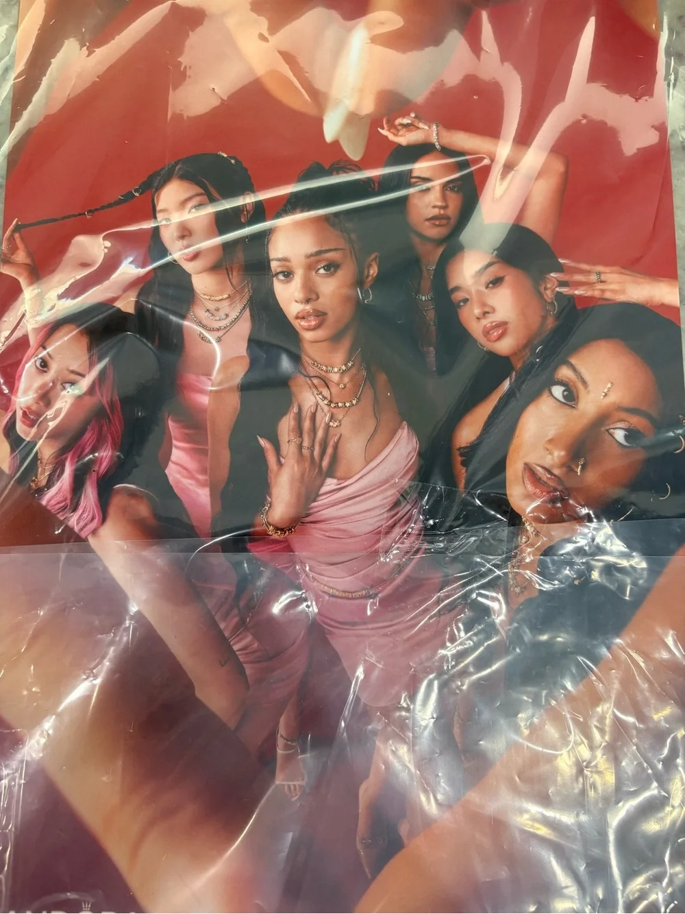 Pandora x Katseye Poster Featuring Katseye - NEW in packaging